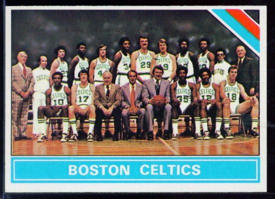 204 Boston Celtics Team Card